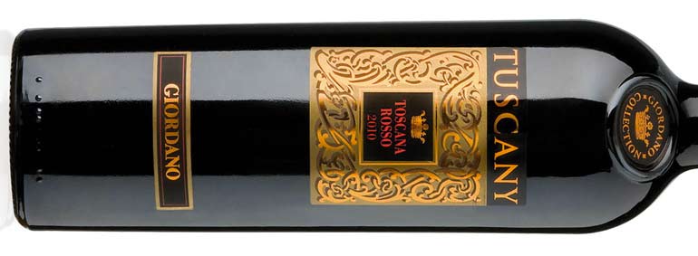 Etichette Oro per bottiglie Vino